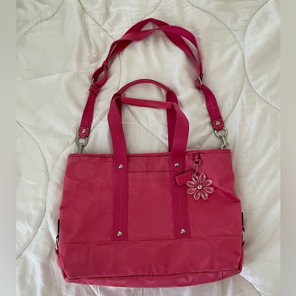 Coach | Bags | Pink Y2k Coach Tote Bag | Poshmark